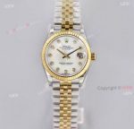Rolex 31mm Datejust Two Tone White Mop Dial With Diamond Markers High End Replica Watch (1)_th.jpg